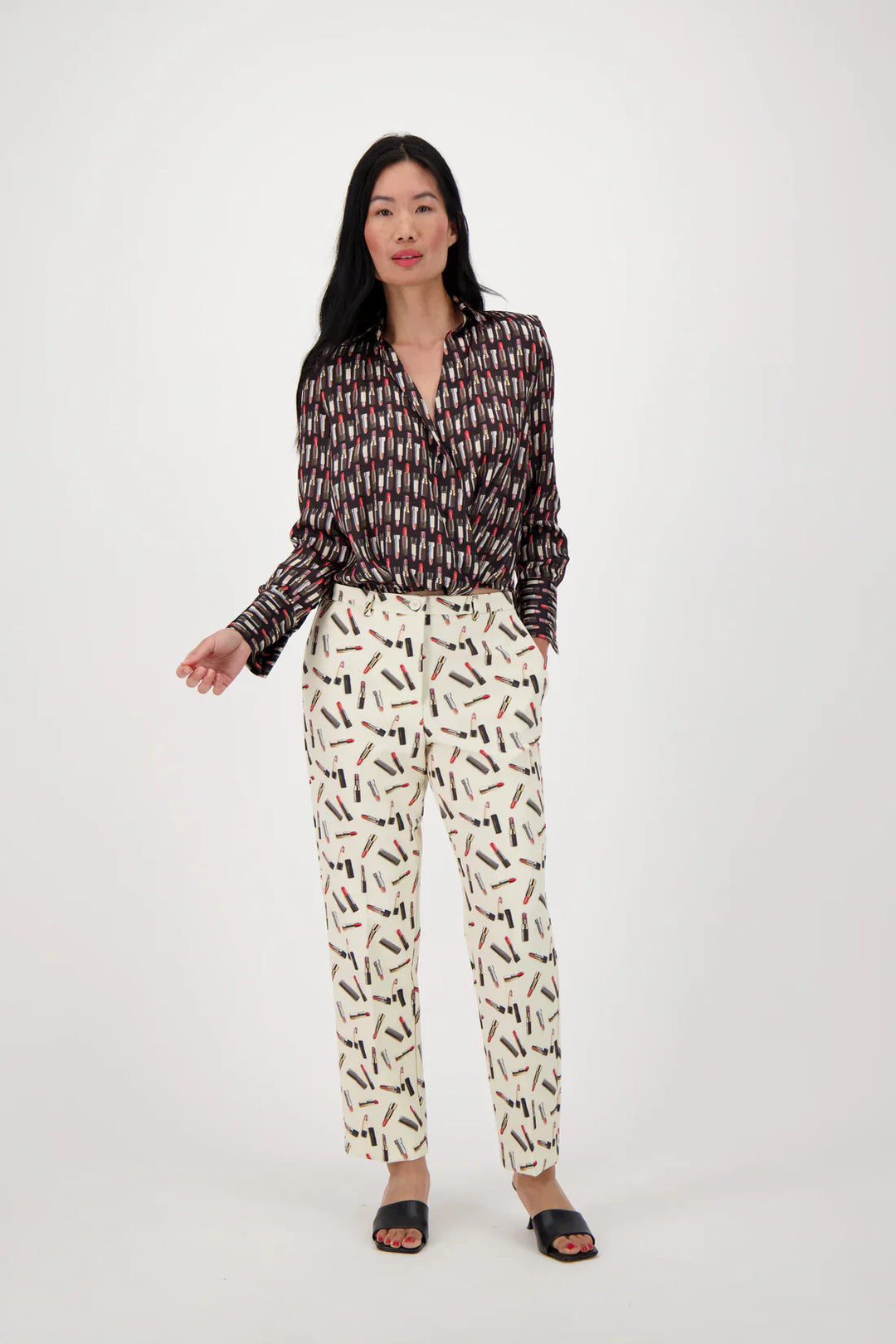 Lipstick Print Shirt