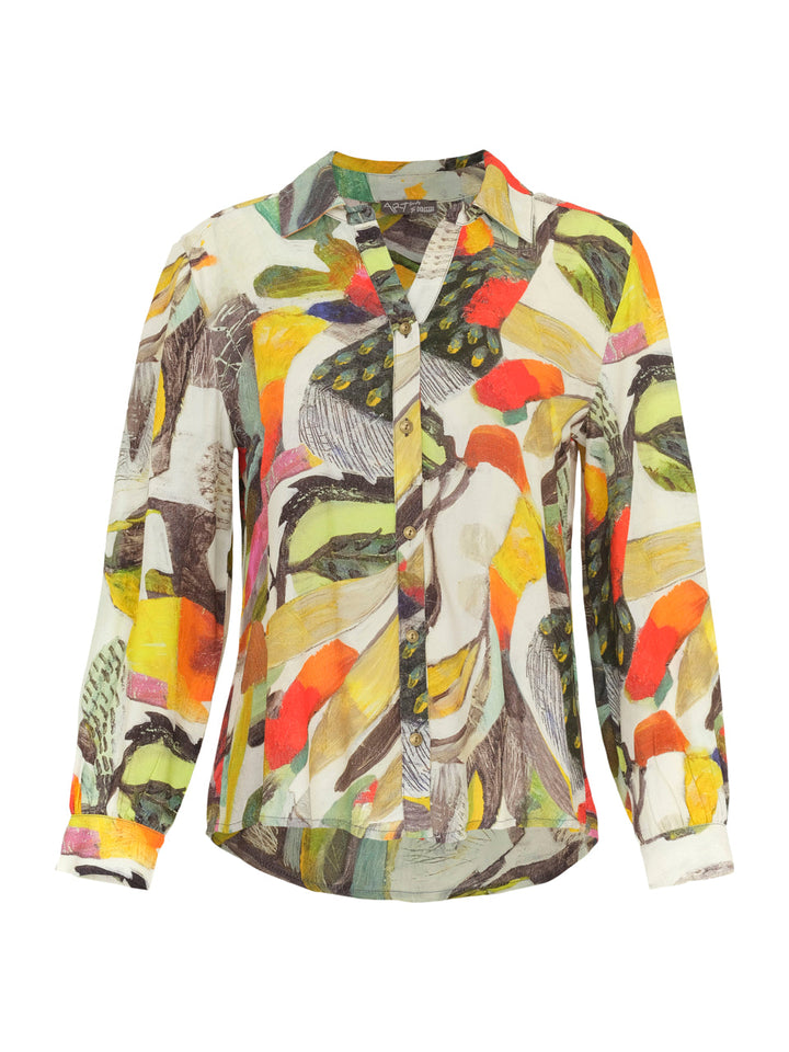 Artist Brush Print Shirt