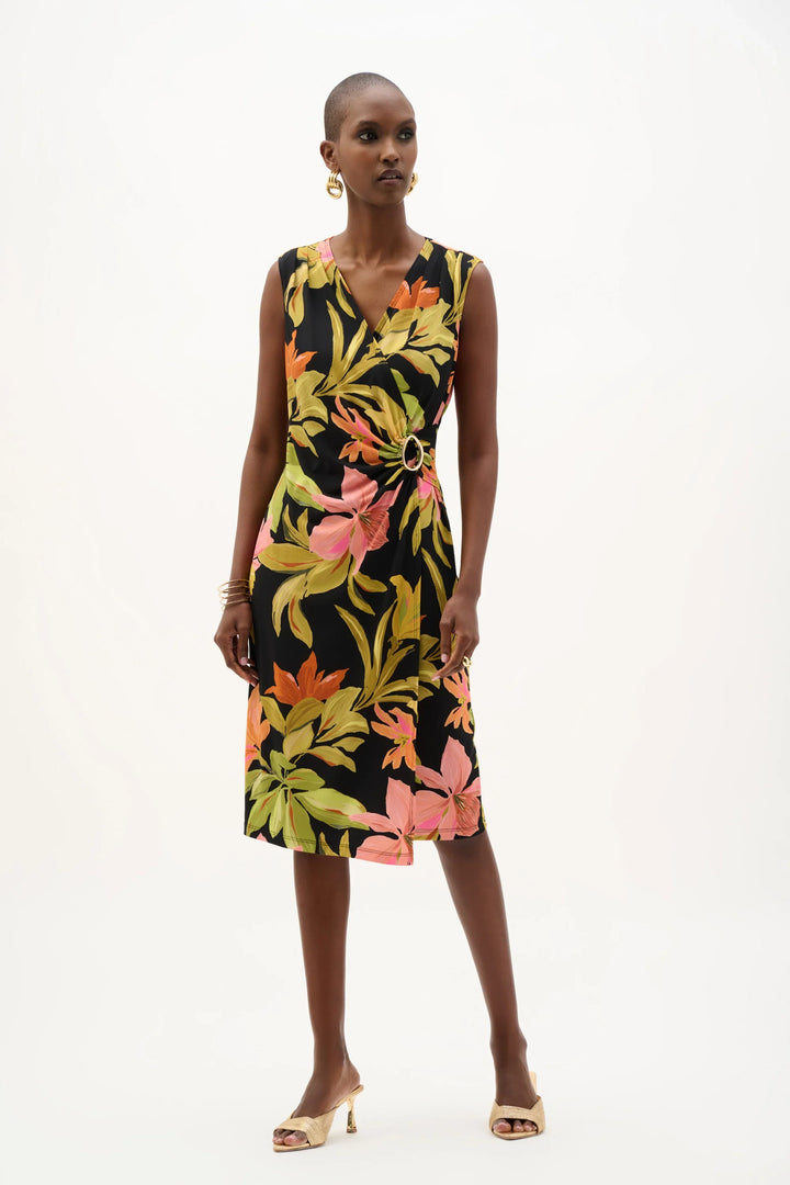 Tropical Knit Dress