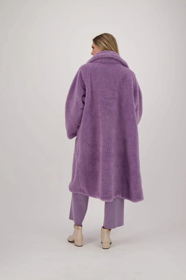 Faux Berber Long Coat