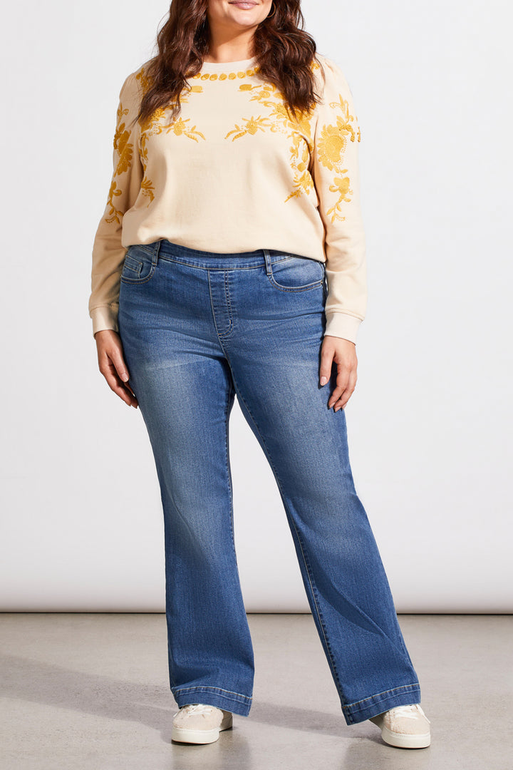 Audrey Pull On Flare Jean