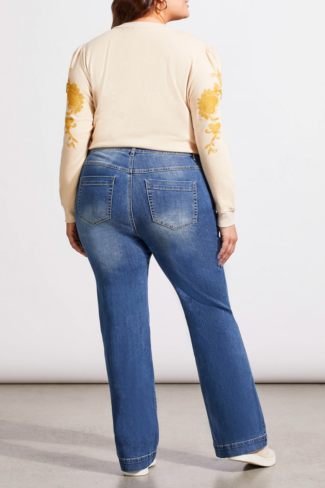 Audrey Pull On Flare Jean