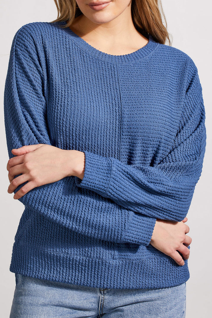 Crew Neck Dolman Sleeve Top