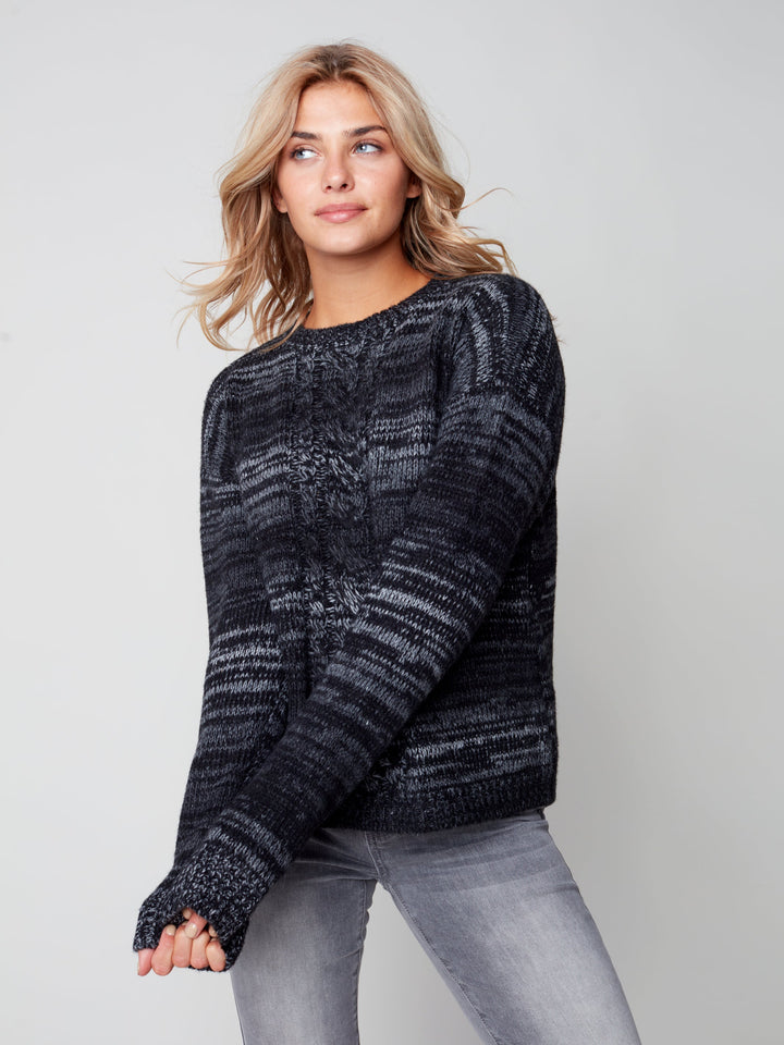 Space Yarn Soft Sweater