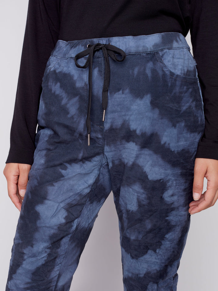 Bow Bottom Twill Pant