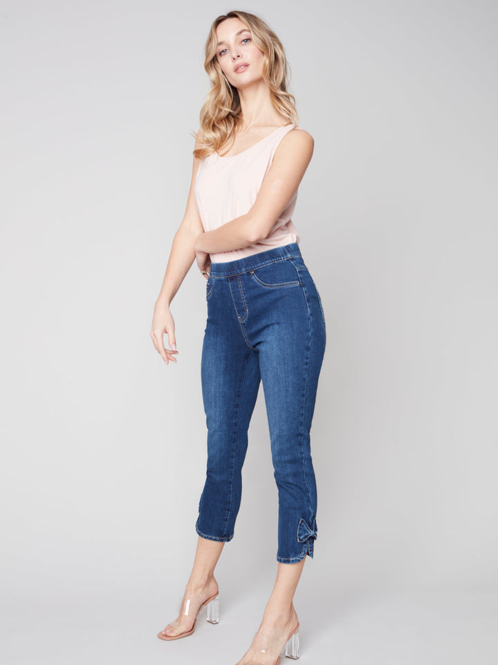 Bow Bottom Jean