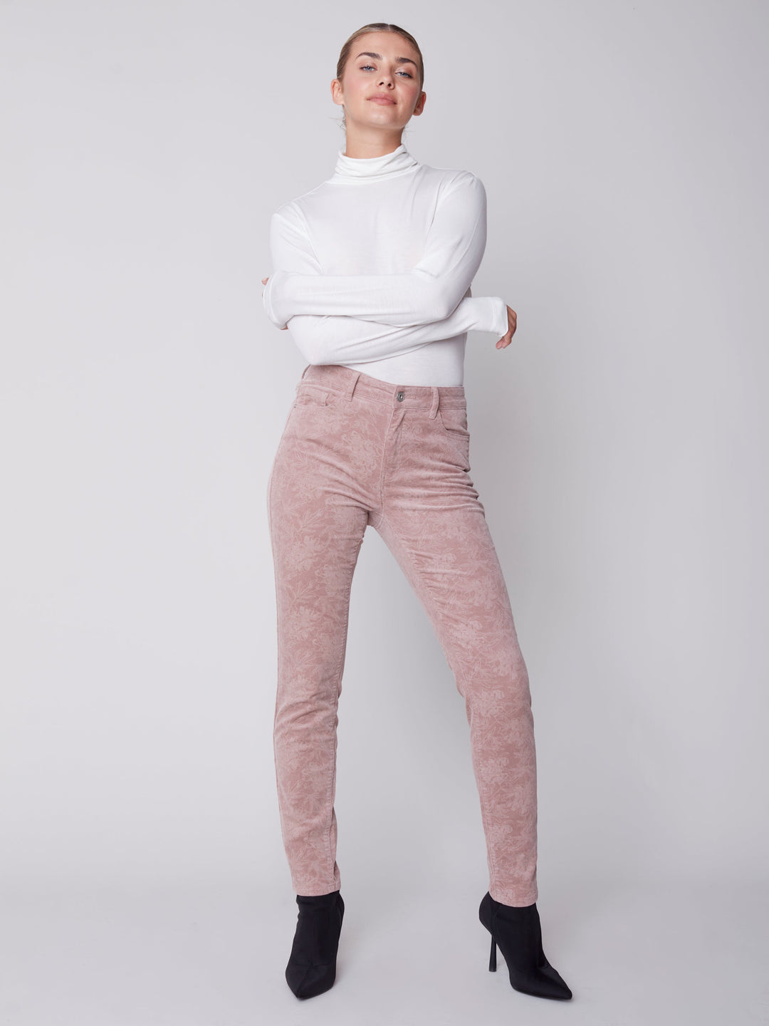 Corduroy Skinny Leg Pant