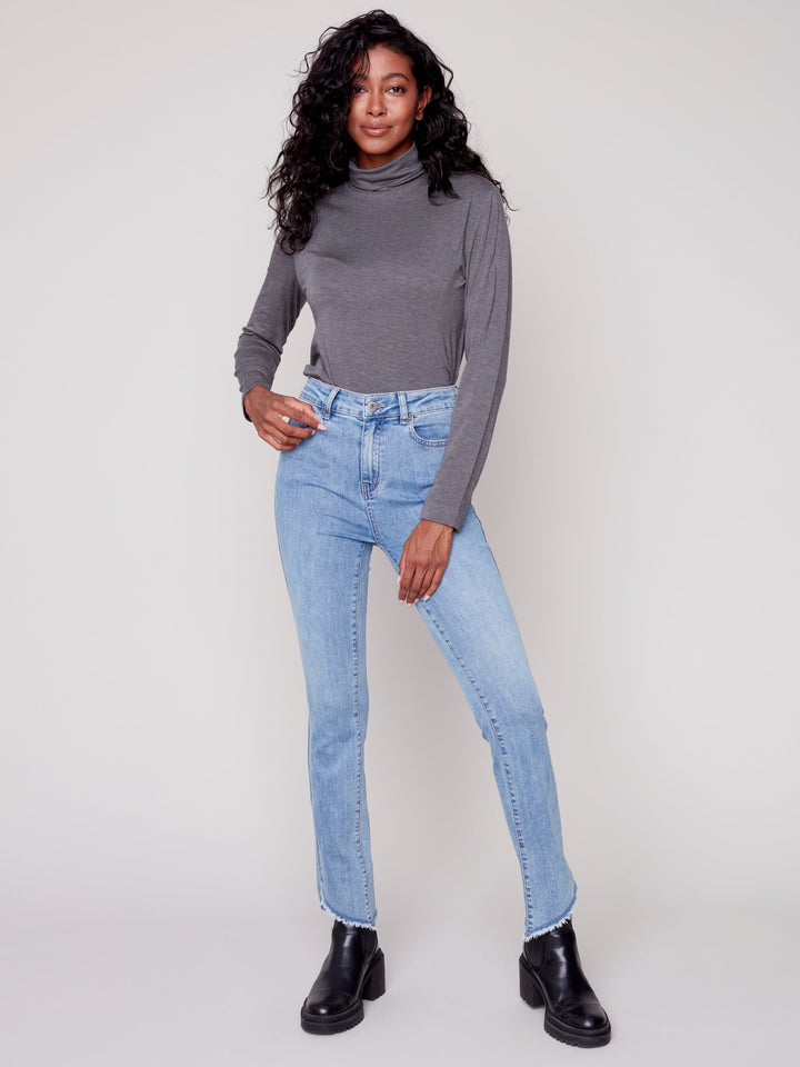 Stretch Denim Bootcut Jean