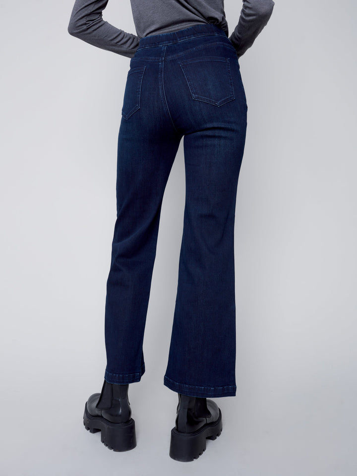 Stretch Flair Leg Denim Pant