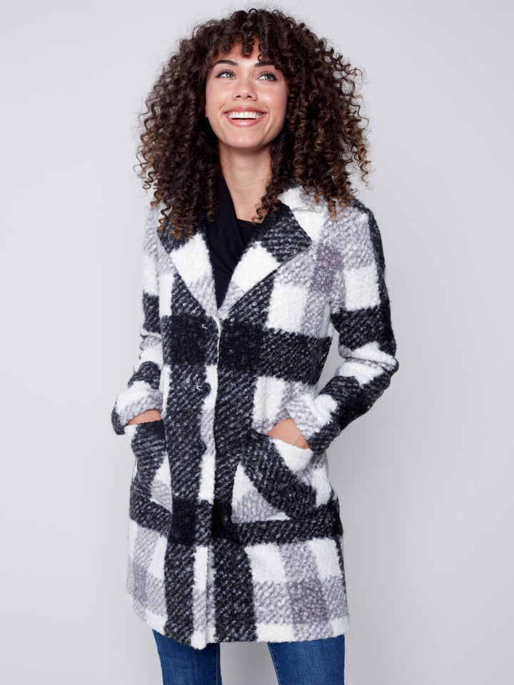 Plaid Boucle Jacket