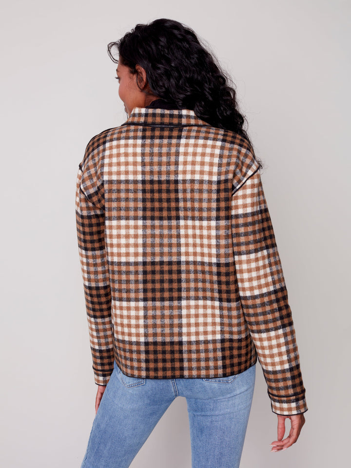 Reversible Plaid Jacket