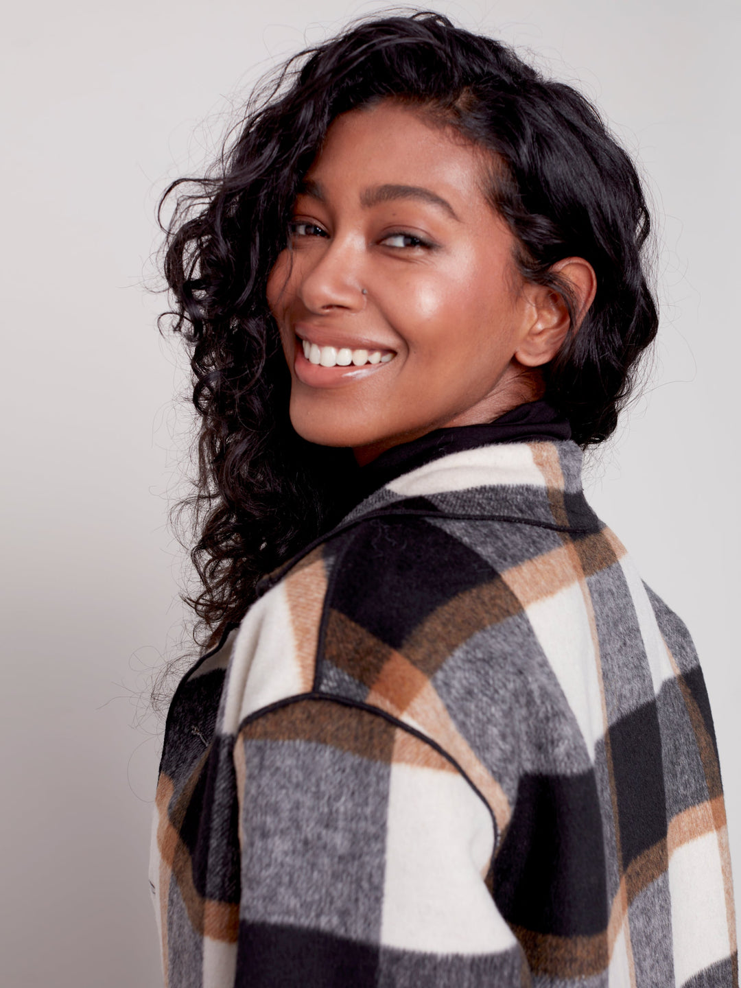 Reversible Plaid Jacket