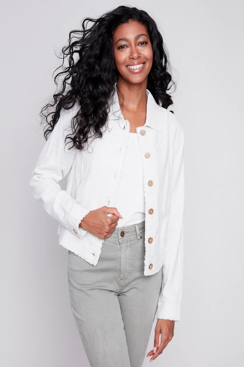 Linen Blend Jacket