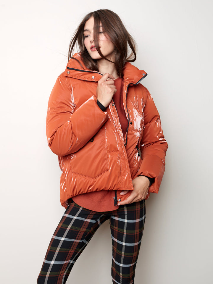 Iridescent Great Puffer Jacket