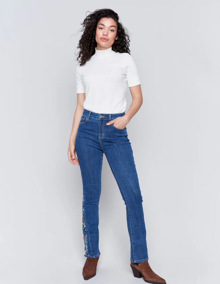 Charlotte Stretch Straight Leg Jean