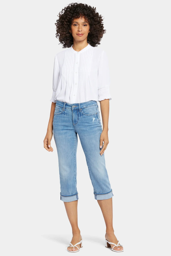 Marilyn Crop Cuff Denim