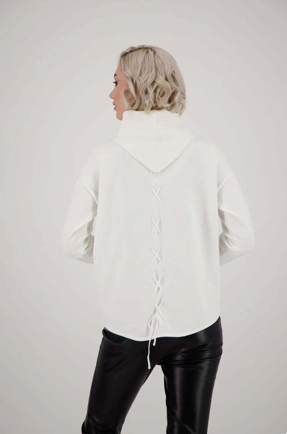 On the Move Mock Neck Sweater