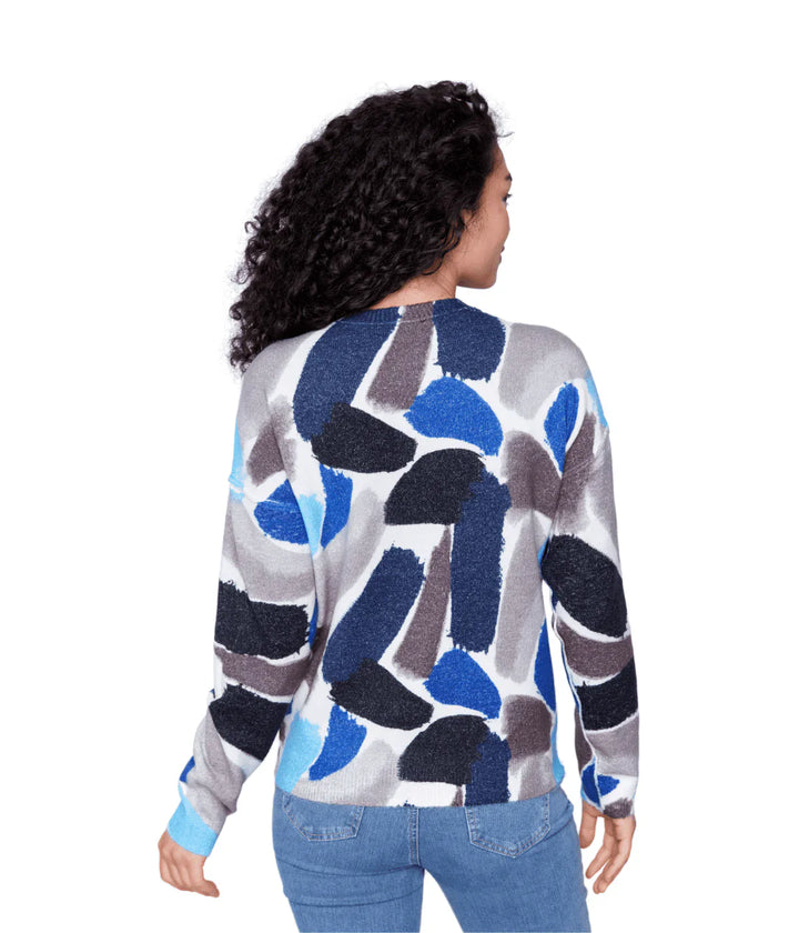 Printed Reversible Plushy Sweater