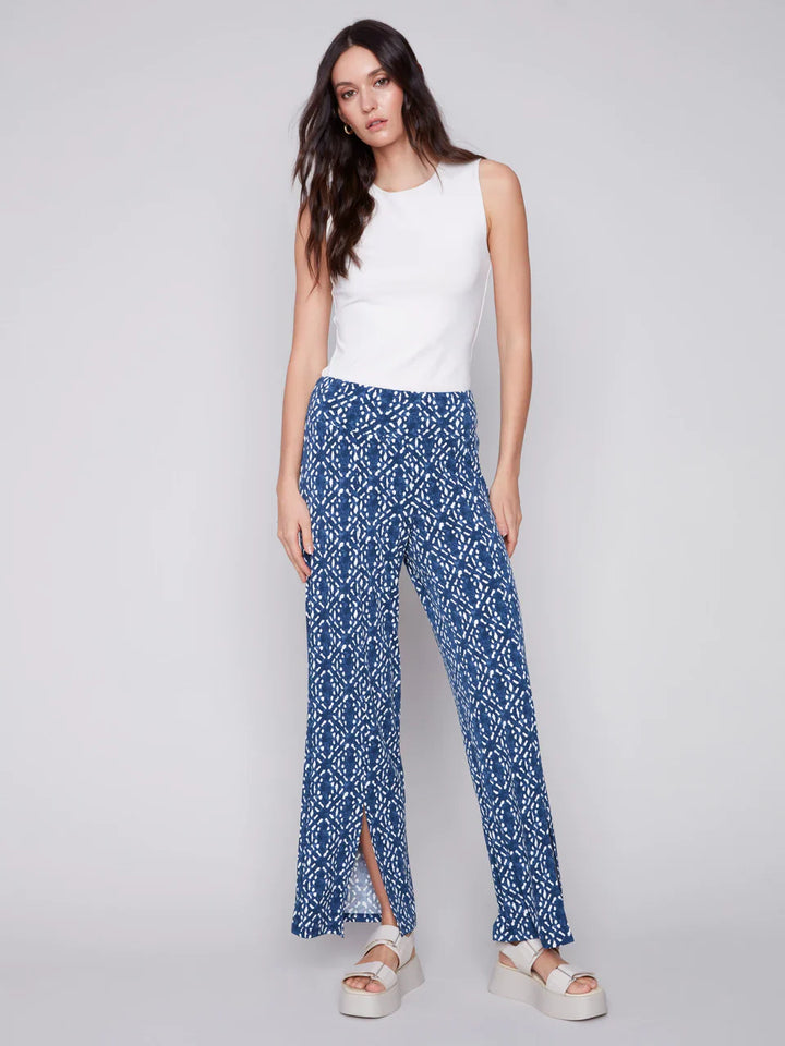 Microfiber ITY Wide Leg Pant