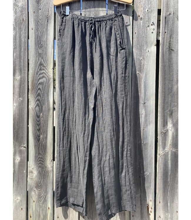 Linen Drawstring Pant