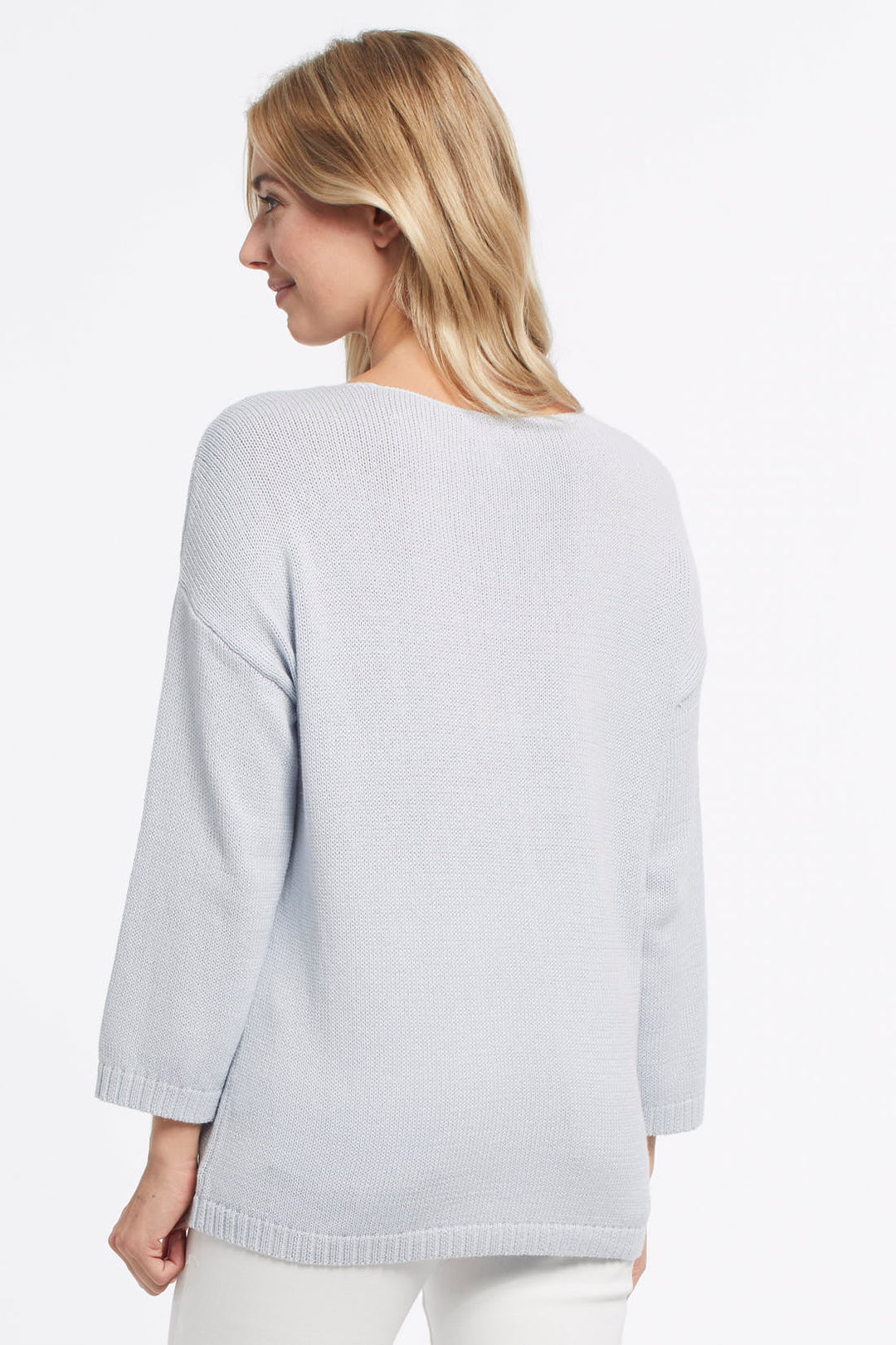 3/4 Sleeve Fun Print Sweater