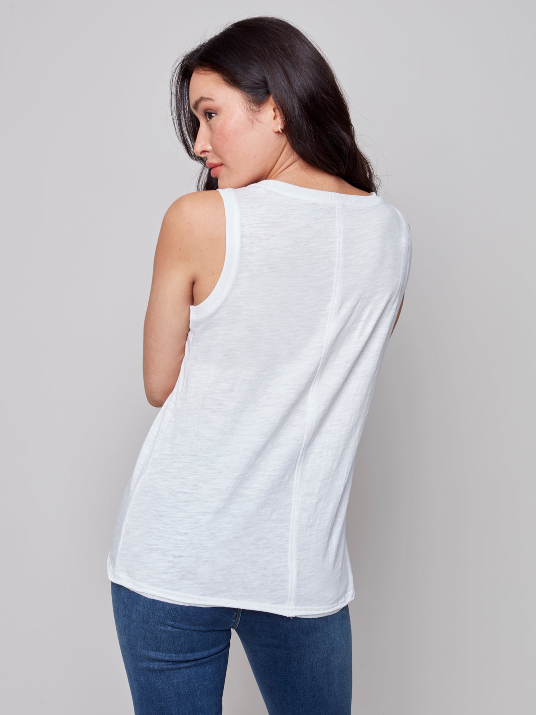 Organic Cotton Sleeveless Top