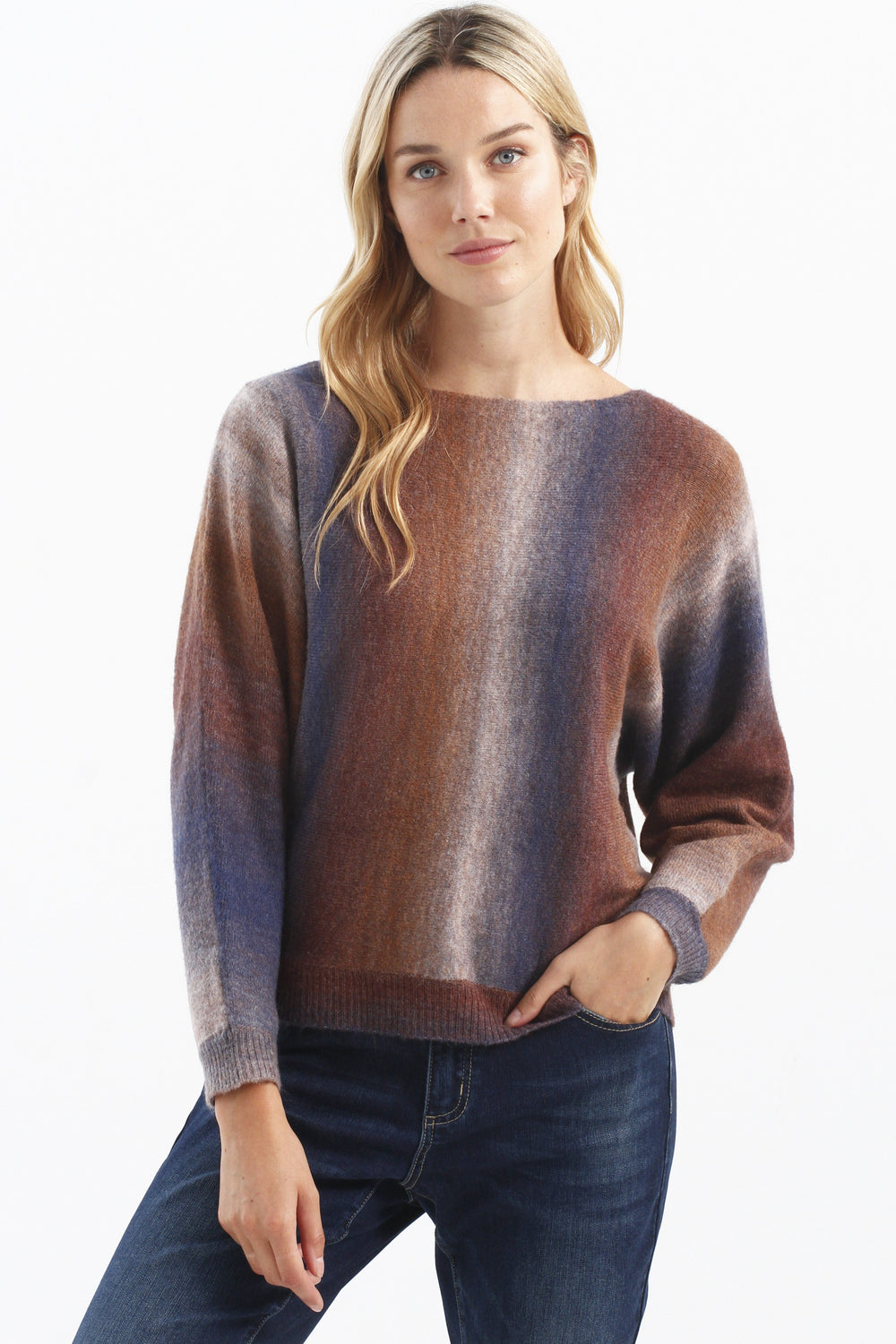 Space Dye Sweater - Modella Lifestyle