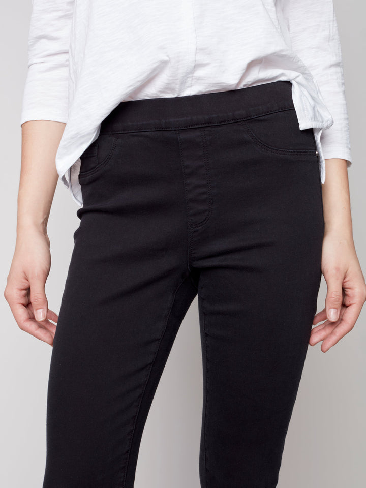 Mid Rise Skinny Stretch Denim Pant