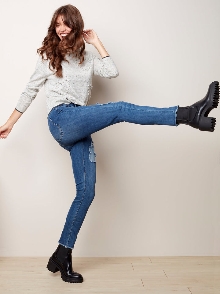 Funky Stretch Denim Pant