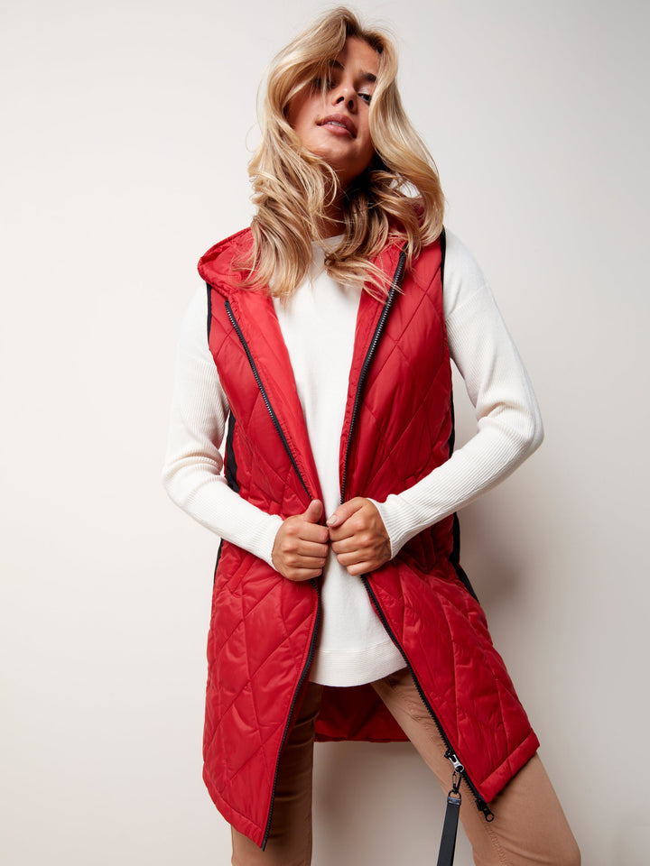 Quilted Puffer Zip Vest