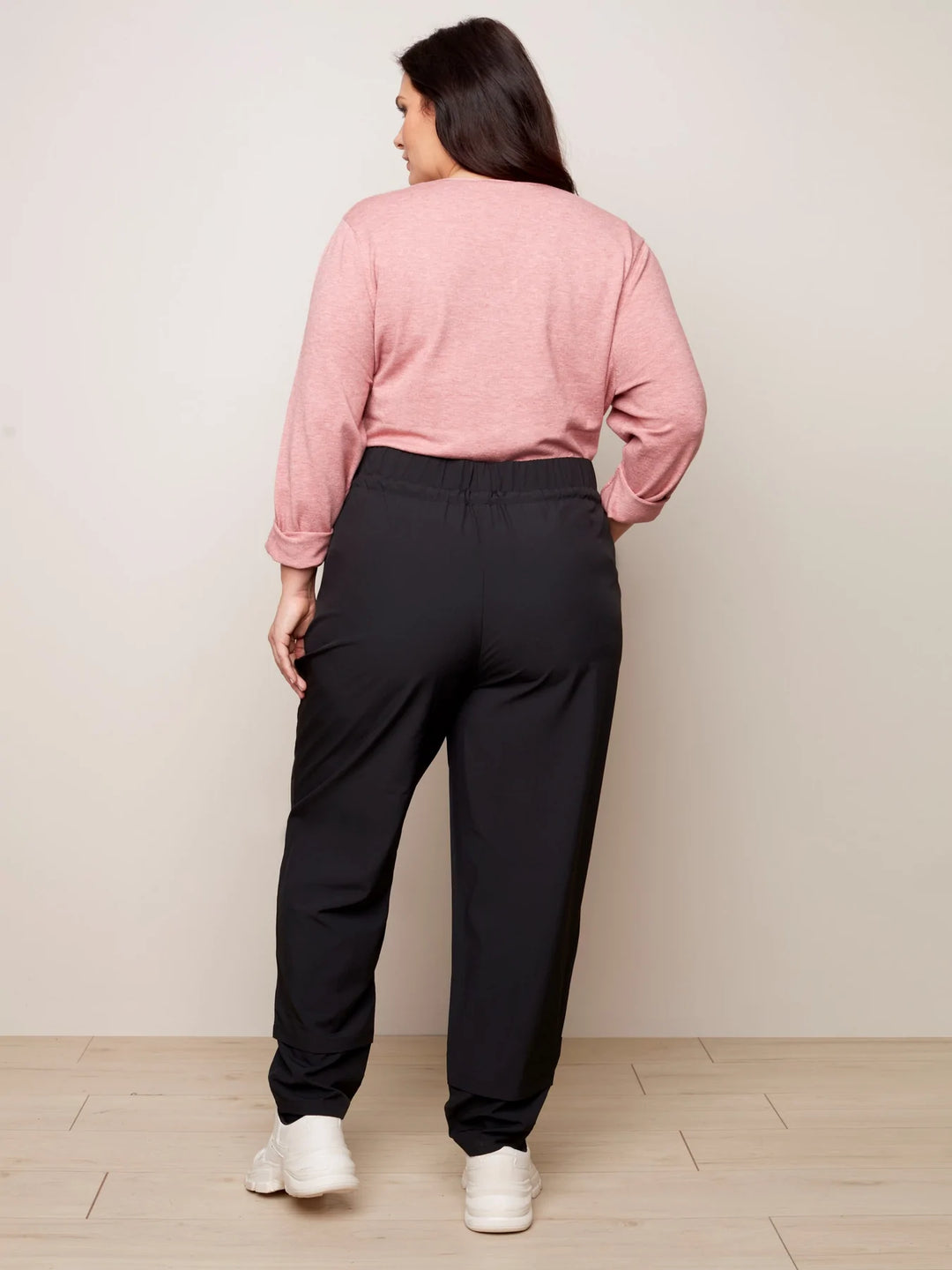 Plus Size Pull On Techno Pant