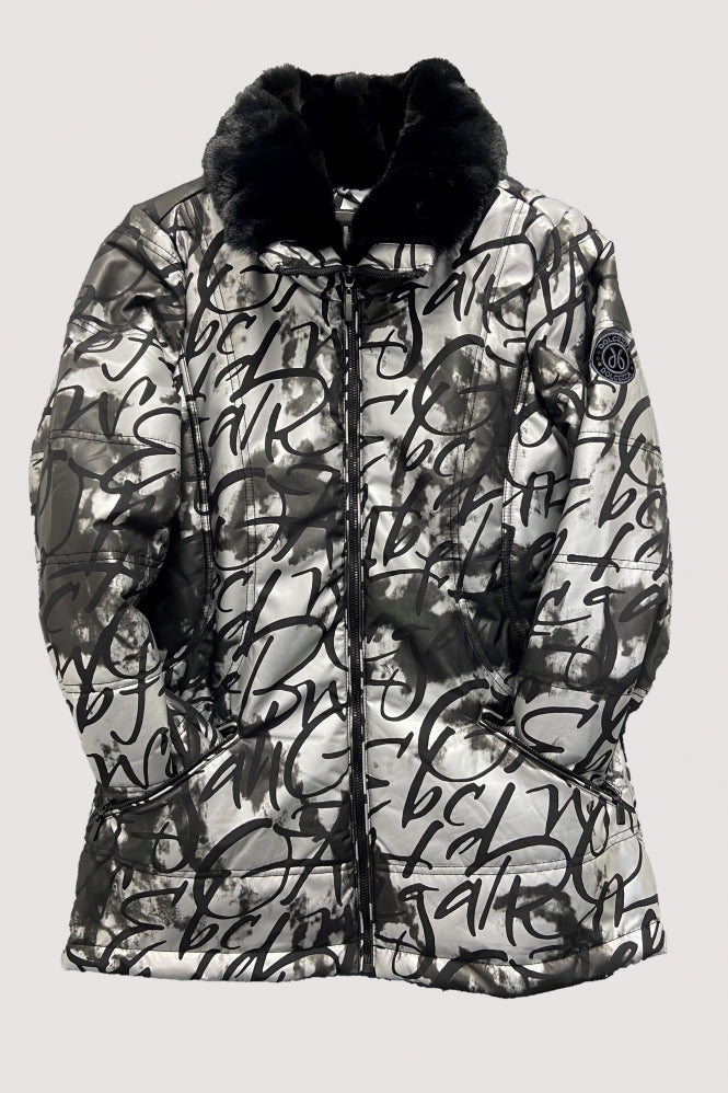 Print 3-in-1 Puffer Jacket